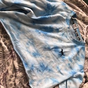 Victoria secret pink cropped sweater